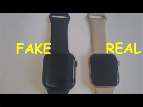 fake apple watch series 7 vs real|are apple watches real or false.